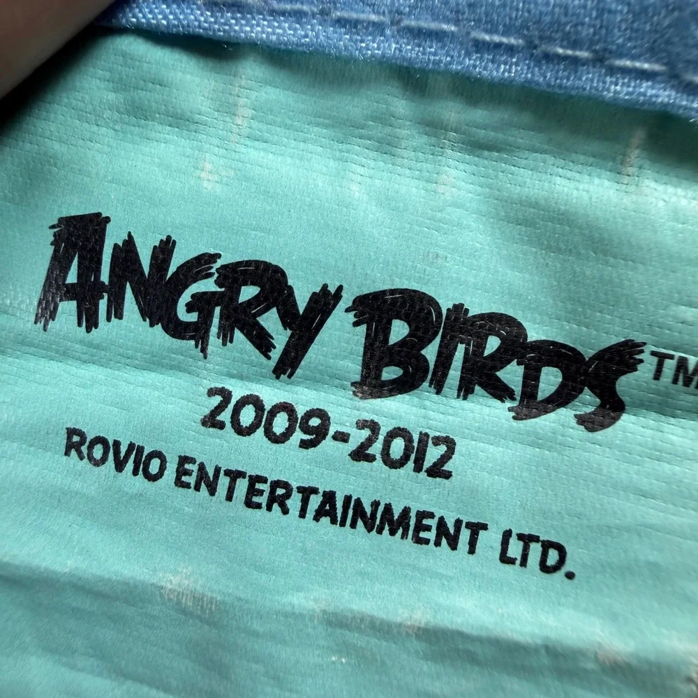 Angry Birds Pillowcase and Sham Set Jay Franco Rovio Entertainment 2012 Blue